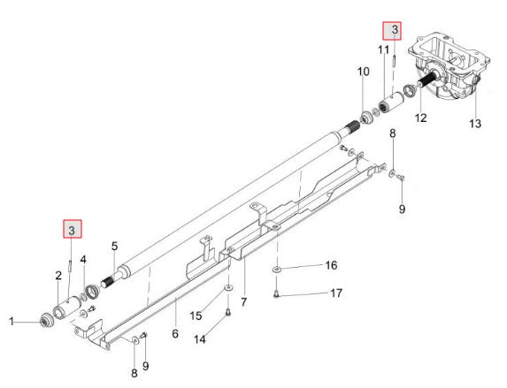 SPRING COTTER SLEEVE HEAVY 8X50(DIN