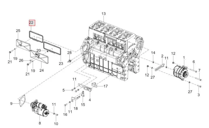 GASKET SIDE PLATE