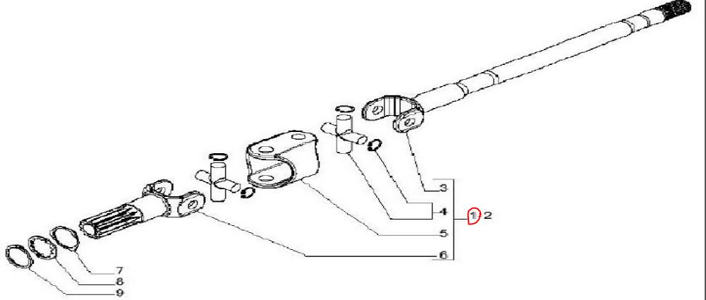 DOUBLE JOINT RH 339894