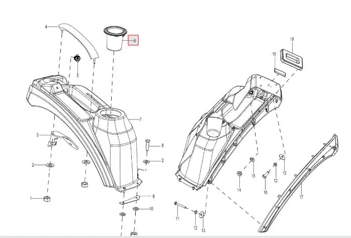 CUP HOLDER RH