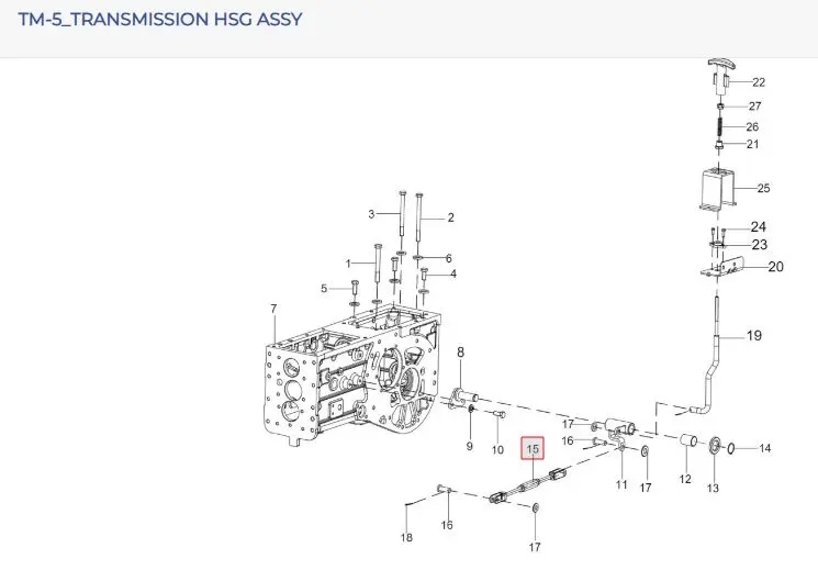 ACTUATOR FORK ASSY.