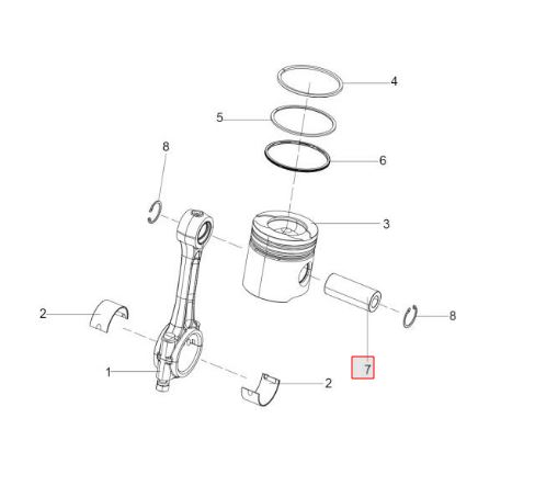 PISTON PIN 35X85