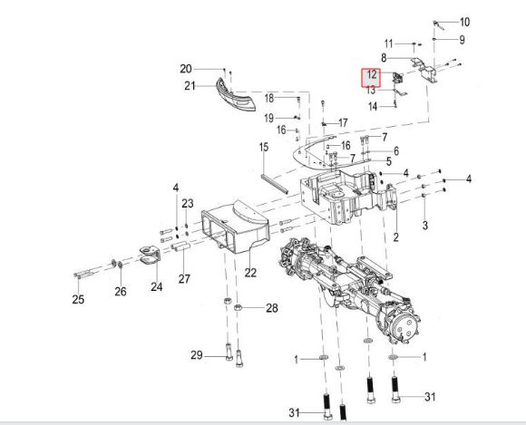 BONNET LOCK ASSY
