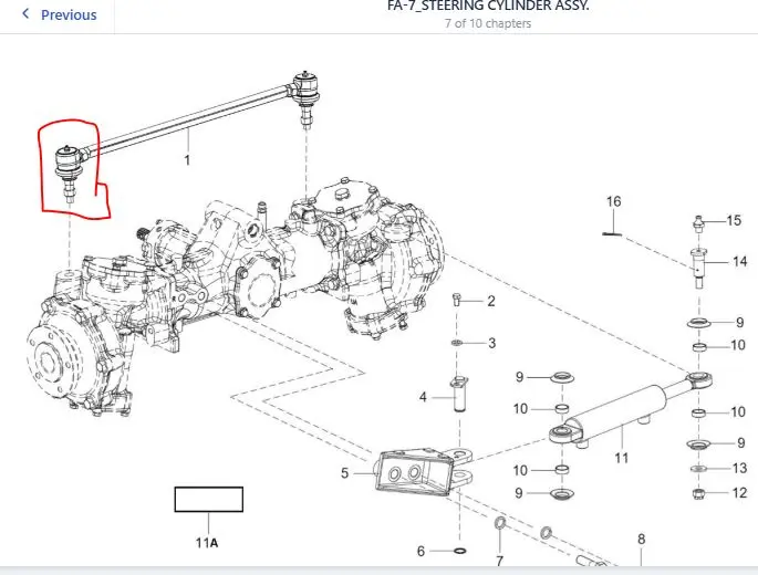 TIE ROD END ASSY(RT)