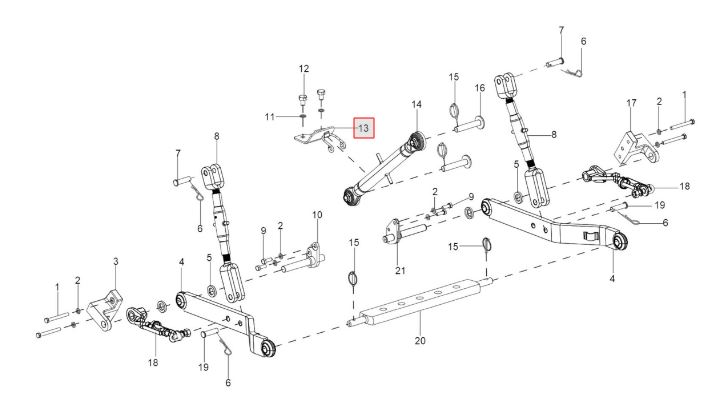 TOP LINK HOLDING BRACKET