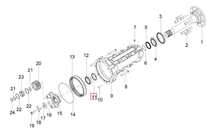 OIL SEAL 4B090065 (65X90.3X10)