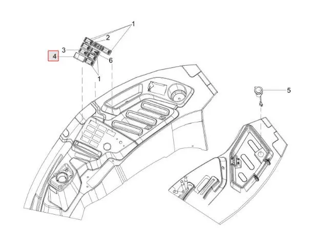 DPF REGENERATION SWITCH / INHIBIT SWITCH