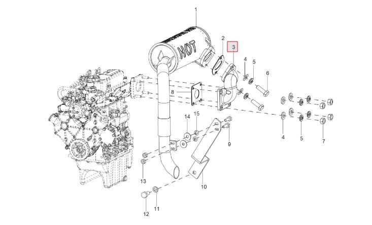 INLET MANIFOLD UNDERHOOD SILENCER