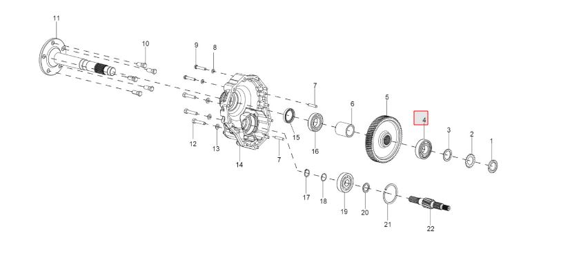 BALL BEARING 6308 C3