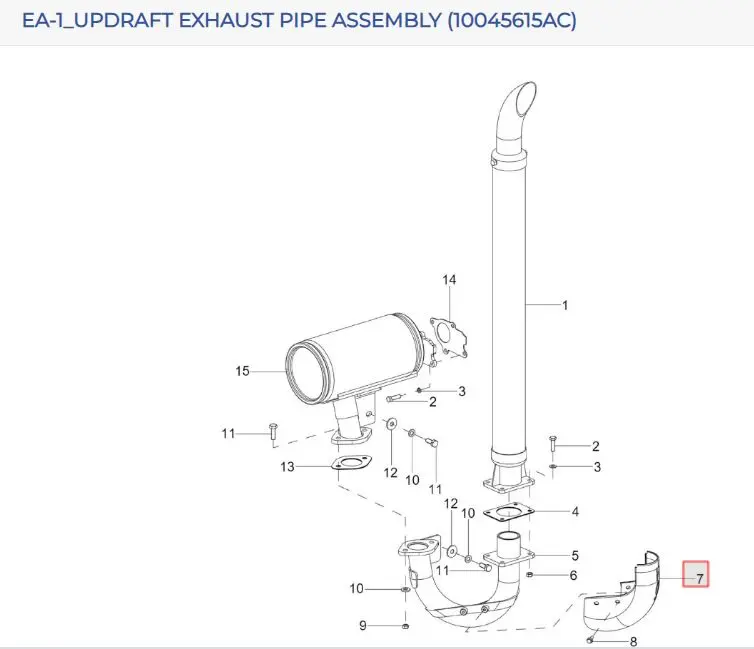 COVER FOR EXHAUST PIPE