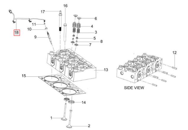 GLOW PLUG HARNESS