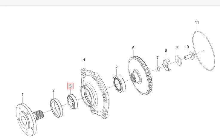 TAPER ROLLER BEARING 35x62x18