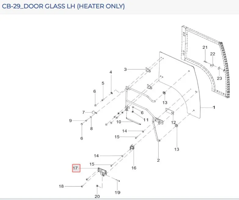 COVER FOR DOOR LOCK LEFT