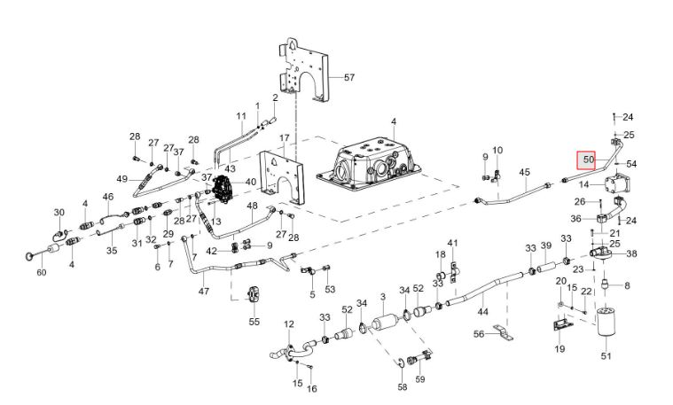 PRIMARY PIPE FROM PUMP TO DCV