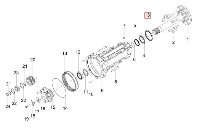 OIL SEAL 114X135X13