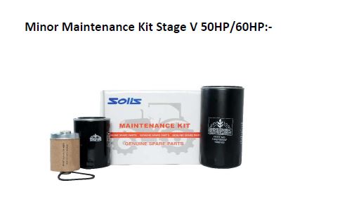 Minor Maintenance Kit Stage V 50HP/60HP:-