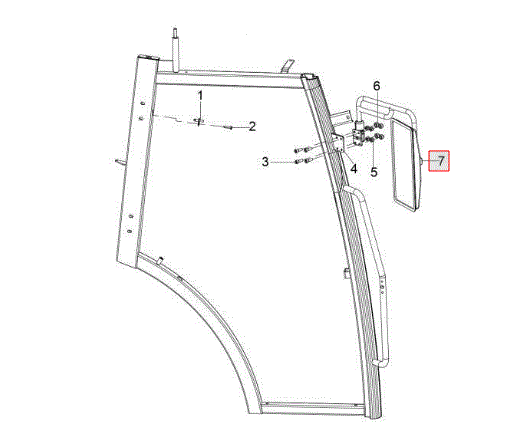 OSRVM FOR 110HP CABIN