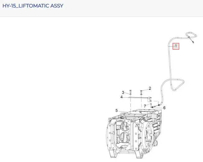 LIFT-O-MATIC CABLE FOR SOLIS 75