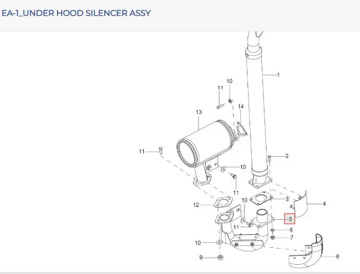 EXHAUST ELBOW