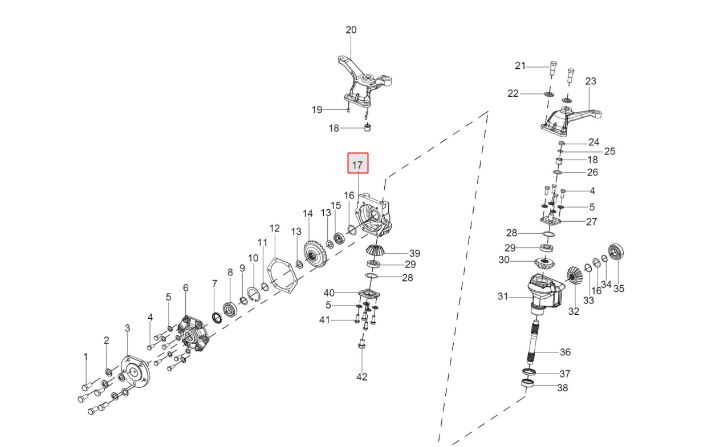 FRONT AXLE HOUSING