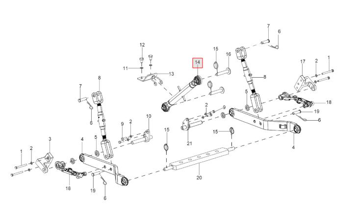 TOP LINK ASSY
