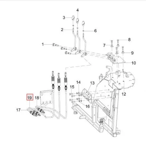 PULL PUSH CABLE ASSY DCV 1 SOLIS60