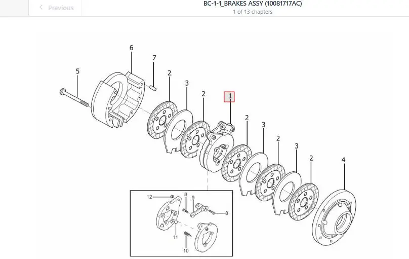 BRAKE MECHANISM