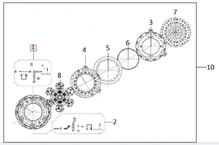 LEVER KIT (MAIN)