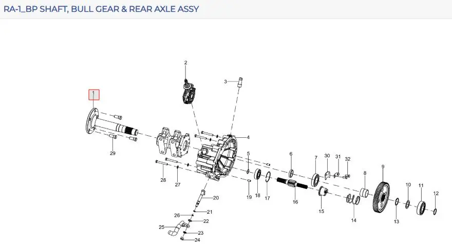 REAR AXLE                                          