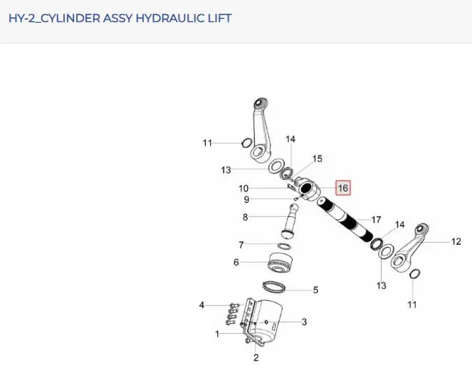 CRANK HYDRAULIC LIFT