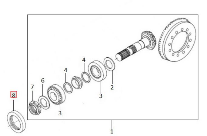 OIL SEAL RING 407304