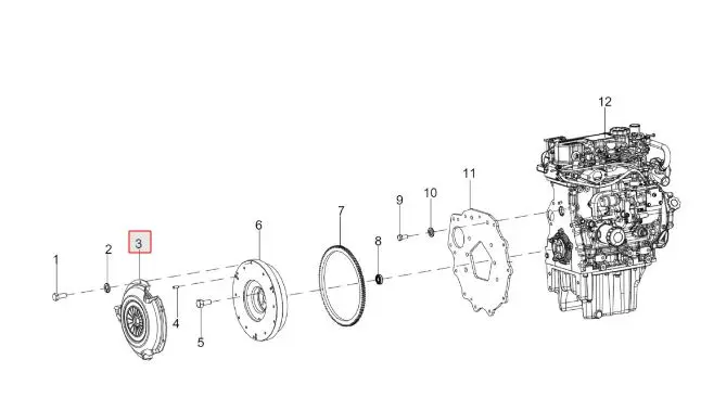 SINGLE CLUTCH ASSY