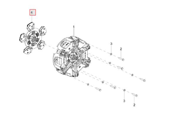 DRIVEN PLATE DIA. 280