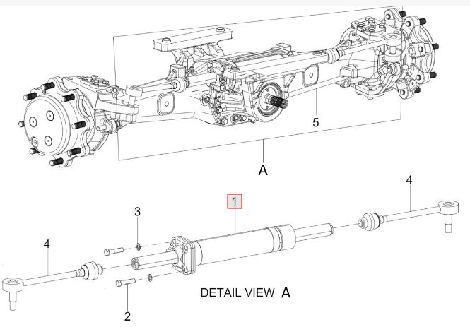 HYDRAULIC CYLINDER ASSEMBLY