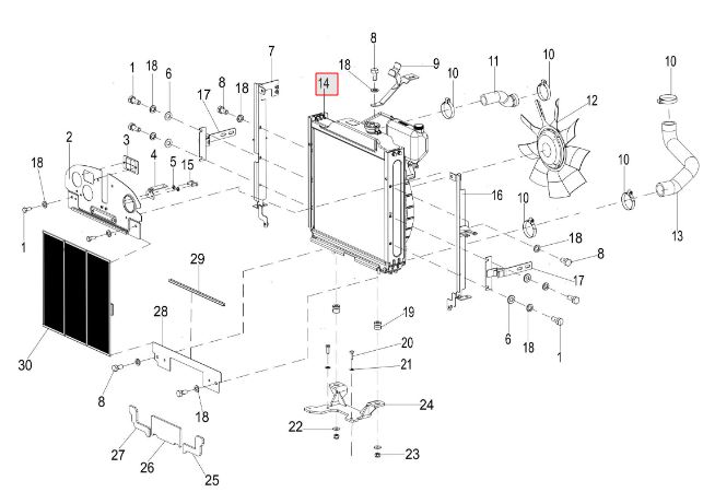 RADIATOR ASSEMBLY
