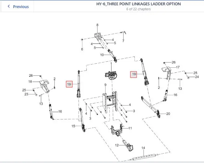 LIFT LINK ASSY