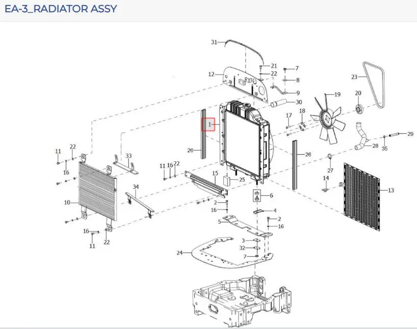 RADIATOR ASSY