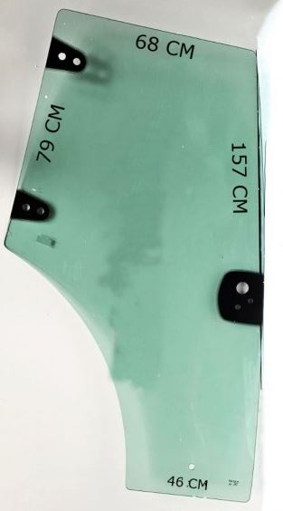 LEFT DOOR GLASS ASSY