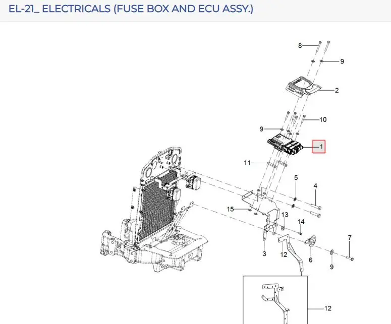 ECU ASSEMBLY STAGE V