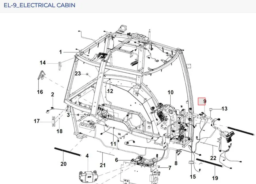 ENGINE HARNESS - CAB