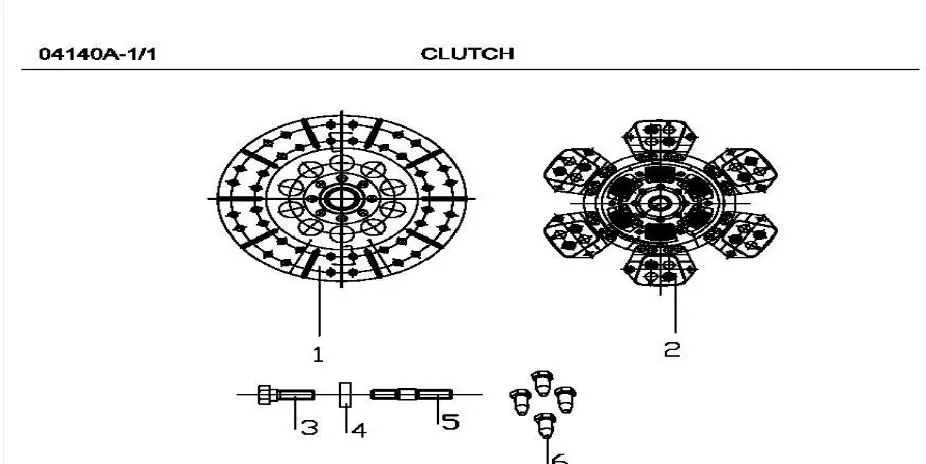 DOUBLE CLUTCH FOR 90 HP