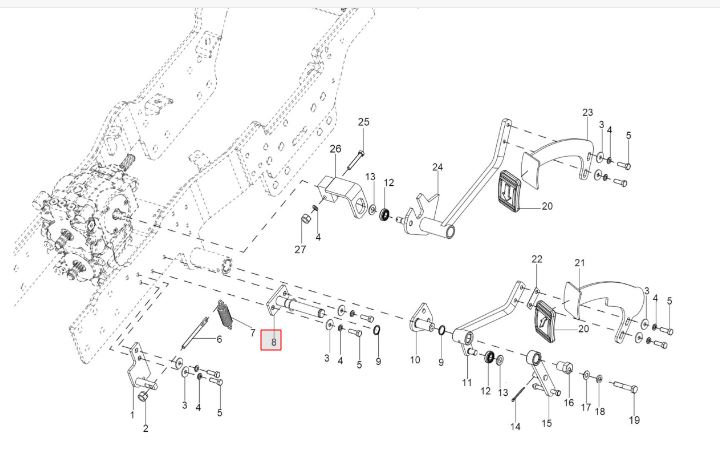 PIN COMPONENT REVERSE