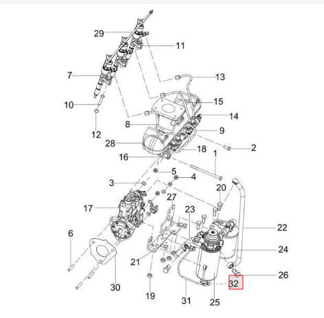 WATER IN FUEL SENSOR for 903408218A