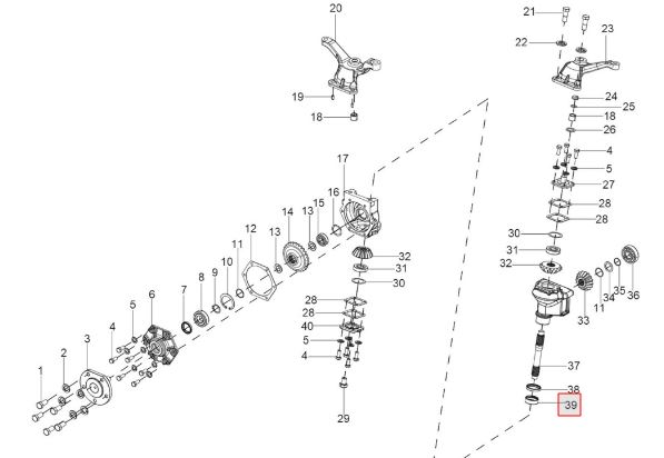 BUSH(FRONT AXLE HSG.)