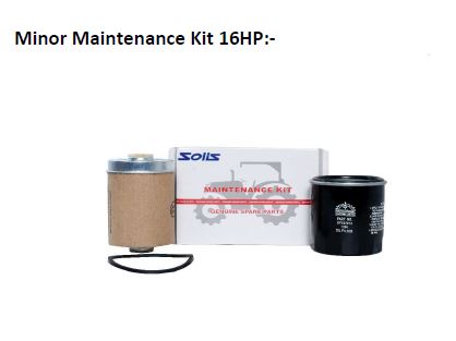 Minor Maintenance Kit 16HP:-