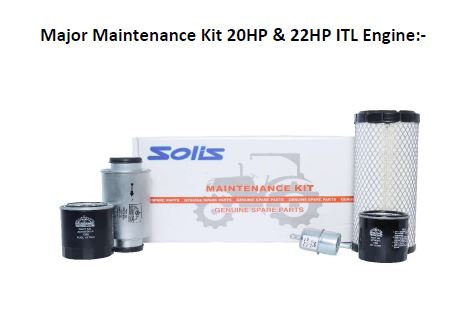 Major Maintenance Kit 20HP & 22HP ITL Engine:-