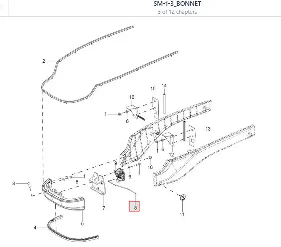 LOCK MOUNTING ROD EPA