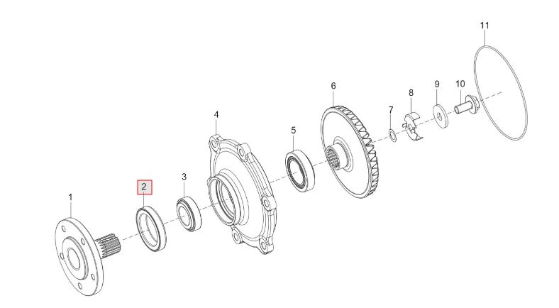 CASSETTE SEAL 60X82X16