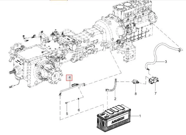 BATT NEGATIVE CABLE NT CABIN