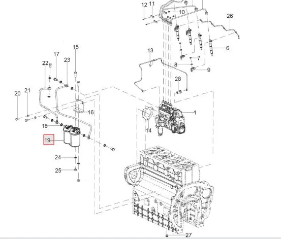 SPIN ON OIL FILTER ASSY.(4 CYL)